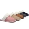 UGG Slippers Australia Sheepskin Wool Home Slippers Rosa Scuff -Shoe Store ugg slippers ugg slippers australia premium sheepskin unisex scuff rosa 1