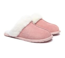 UGG Slippers Australia Sheepskin Wool Home Slippers Rosa Scuff -Shoe Store ugg slippers ugg slippers australia premium sheepskin unisex scuff rosa 11