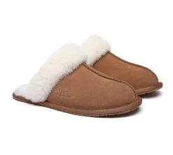 UGG Slippers Australia Sheepskin Wool Home Slippers Rosa Scuff -Shoe Store ugg slippers ugg slippers australia premium sheepskin unisex scuff rosa 2