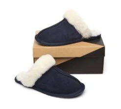 UGG Slippers Australia Sheepskin Wool Home Slippers Rosa Scuff -Shoe Store ugg slippers ugg slippers australia premium sheepskin unisex scuff rosa 21