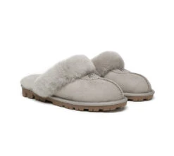UGG Double Face Sheepskin Wool Scuff Slippers Waffle -Shoe Store ugg slippers ugg slippers double face sheepskin unisex waffle scuff 10 ee782b8c e3f3 4809 9e66 1f71afb2fd16