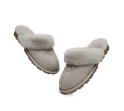UGG Double Face Sheepskin Wool Scuff Slippers Waffle -Shoe Store ugg slippers ugg slippers double face sheepskin unisex waffle scuff 15 81883124 00cb 4dc7 ba26 a38bab3d645f
