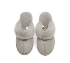 UGG Double Face Sheepskin Wool Scuff Slippers Waffle -Shoe Store ugg slippers ugg slippers double face sheepskin unisex waffle scuff 16 0c186355 be16 4f39 8953 2ad5d9bf1e00