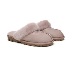 UGG Double Face Sheepskin Wool Scuff Slippers Waffle -Shoe Store ugg slippers ugg slippers double face sheepskin unisex waffle scuff 2 69c4e6be c623 4ecb 8fd5 58622d4ea974