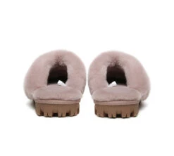 UGG Double Face Sheepskin Wool Scuff Slippers Waffle -Shoe Store ugg slippers ugg slippers double face sheepskin unisex waffle scuff 4 16160a9c d8b7 48e0 bd85 9a9d7bf9932b