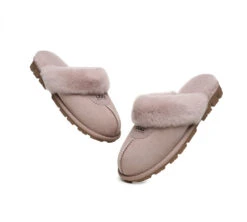 UGG Double Face Sheepskin Wool Scuff Slippers Waffle -Shoe Store ugg slippers ugg slippers double face sheepskin unisex waffle scuff 8 3b056be4 87bc 4ab5 9235 983516b2e6a9