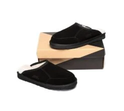 UGG Slippers Men Australian Genuine Sheepskin Wool Bred Scuffs 32 UGG Slippers Men Australian Genuine Sheepskin Wool Bred Scuffs -Shoe Store ugg slippers ugg slippers men bred australian genuine sheepskin 11