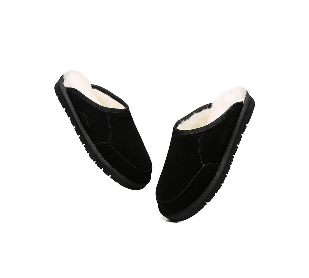 UGG Slippers Men Australian Genuine Sheepskin Wool Bred Scuffs 14 UGG Slippers Men Australian Genuine Sheepskin Wool Bred Scuffs - Image 12