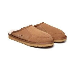 UGG Slippers Men Australian Genuine Sheepskin Wool Bred Scuffs 24 UGG Slippers Men Australian Genuine Sheepskin Wool Bred Scuffs -Shoe Store ugg slippers ugg slippers men bred australian genuine sheepskin 2
