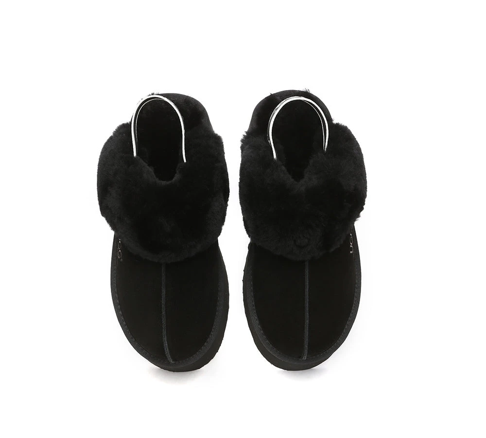 UGG Slippers Women Slingback Platform Slippers Muffin Plus 16 UGG Slippers Women Slingback Platform Slippers Muffin Plus - Image 14