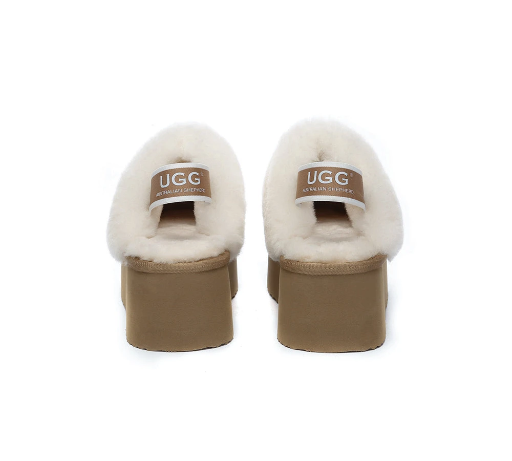 UGG Slippers Women Slingback Platform Slippers Muffin Plus 10 UGG Slippers Women Slingback Platform Slippers Muffin Plus - Image 8