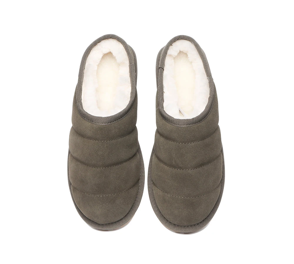 Ultra Puffer Style Women Sheepskin Wool Slippers 15 Ultra Puffer Style Women Sheepskin Wool Slippers - Image 13