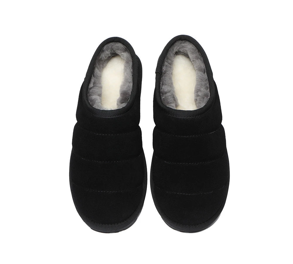 Ultra Puffer Style Women Sheepskin Wool Slippers 21 Ultra Puffer Style Women Sheepskin Wool Slippers - Image 19
