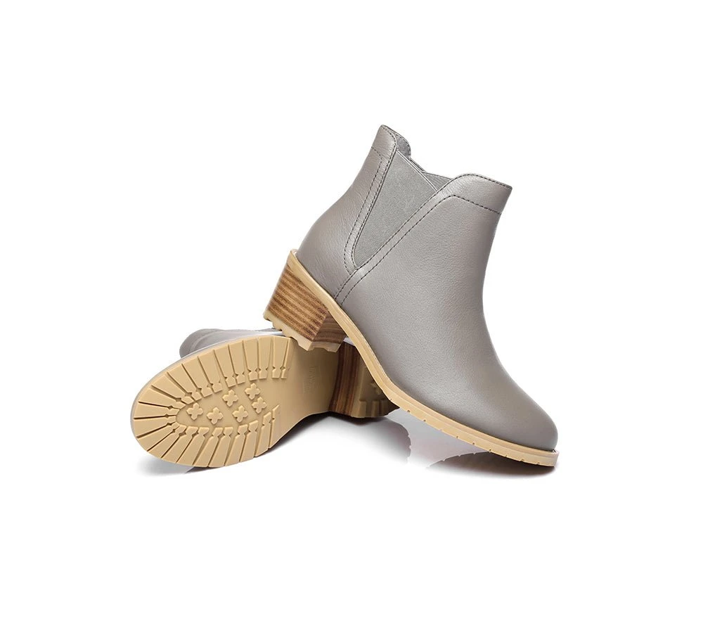 Urban Women Boots Fashion Ankle Heel Chelsea 5 Urban Women Boots Fashion Ankle Heel Chelsea - Image 3