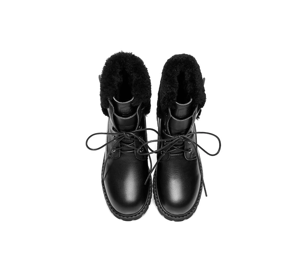 Urban Women Boots Lace Up Fashion Martin 22 Urban Women Boots Lace Up Fashion Martin - Image 20