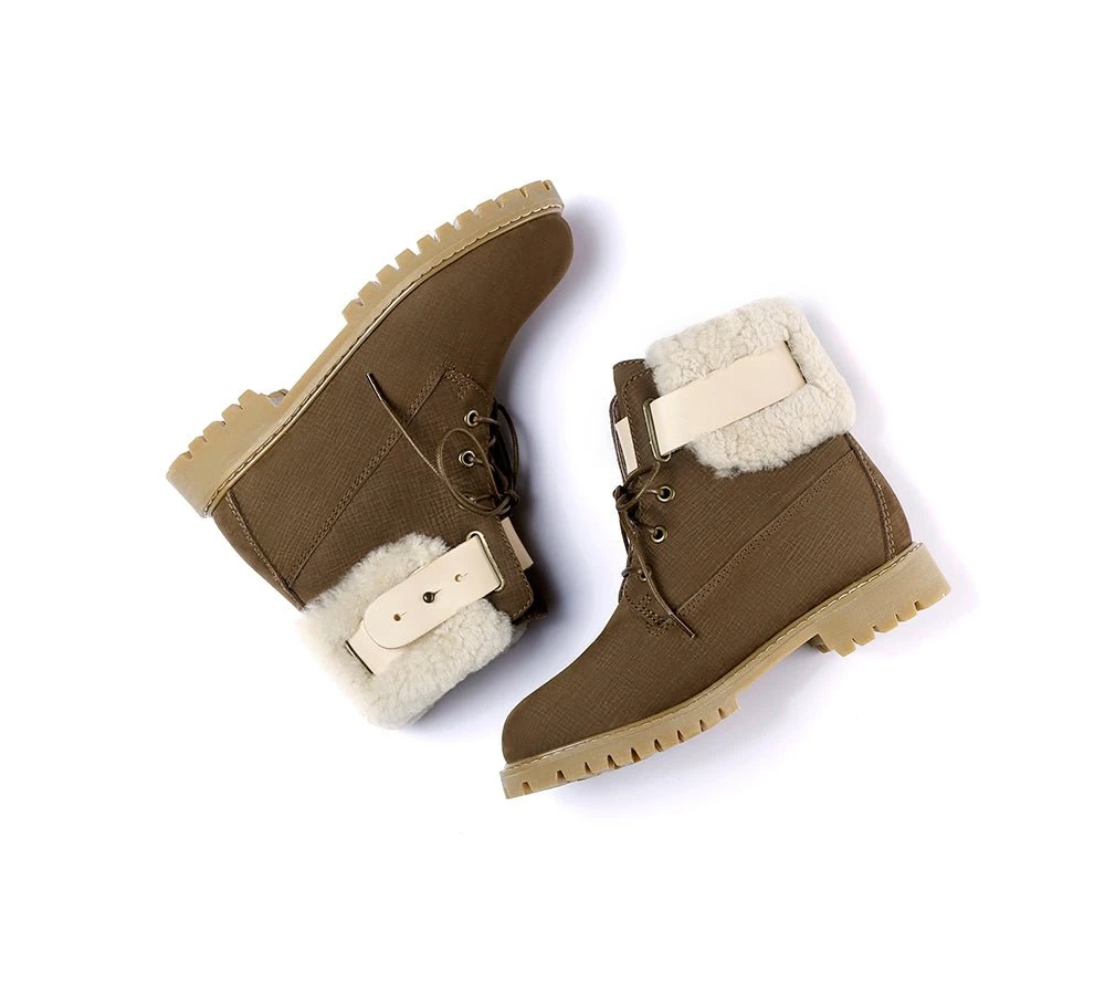 Urban Women Boots Lace Up Fashion Martin 14 Urban Women Boots Lace Up Fashion Martin - Image 12