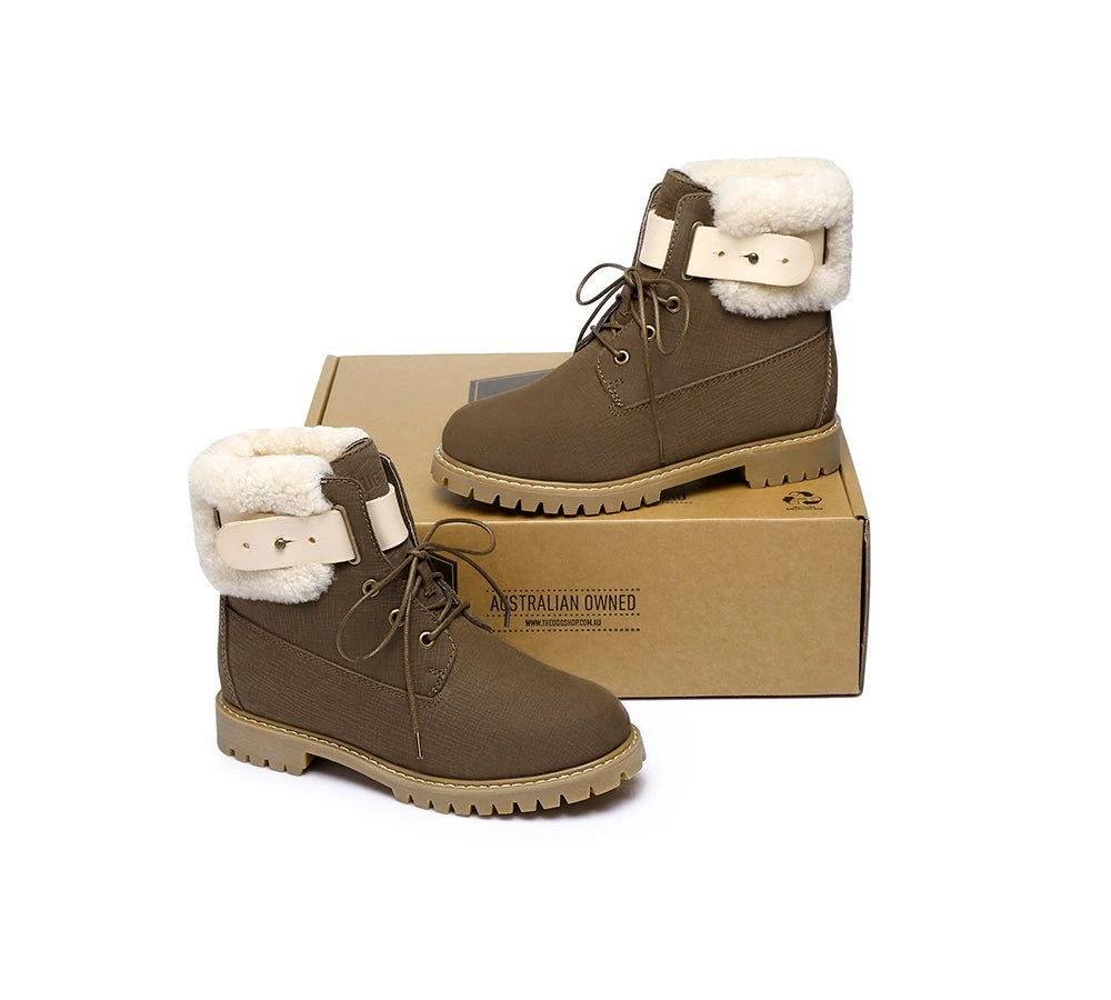 Urban Women Boots Lace Up Fashion Martin 12 Urban Women Boots Lace Up Fashion Martin - Image 10