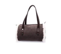 Women Sheepskin Wool Medium Hand Carry Zip Barrel Bag 27 Women Sheepskin Wool Medium Hand Carry Zip Barrel Bag -Shoe Store women sheepskin wool medium hand carry zip barrel bag uggoutlet bags chocolate one size 856421